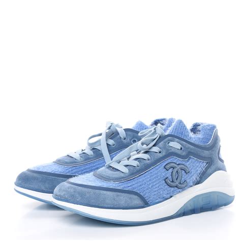 baby blue chanel sneakers|chanel shoes for sale.